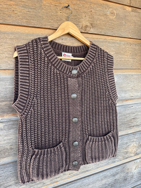 Concho Sweater Vest