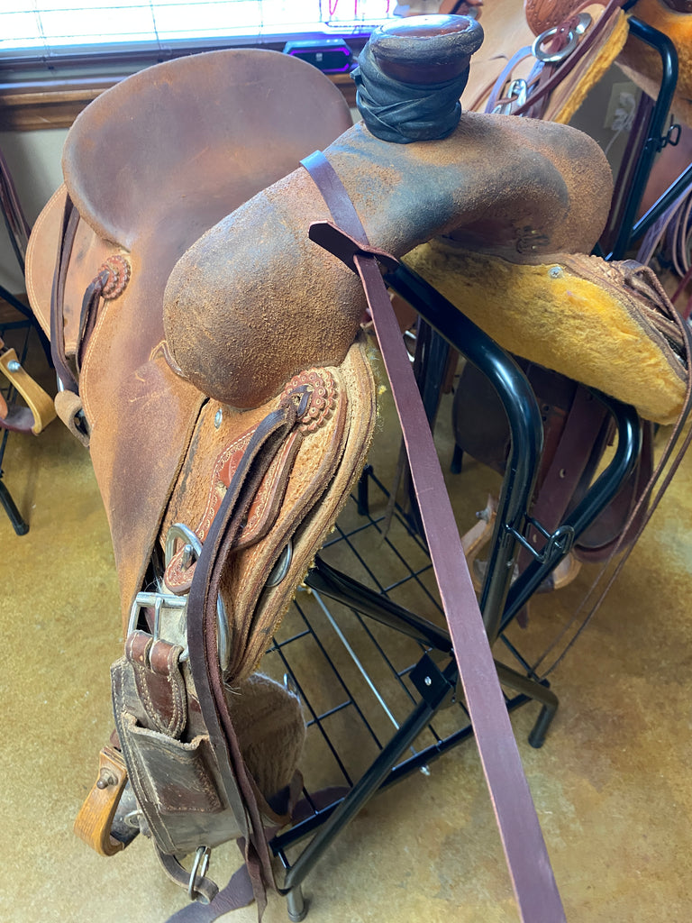 Latigo Rope Hanger – Crooked Skull Leather