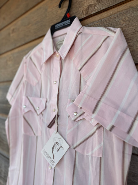 Cowboygirl Blossom Stripe Shortsleeve