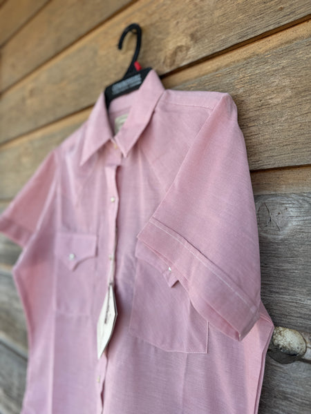 Cowboygirl Blossom Chambray Shortsleeve