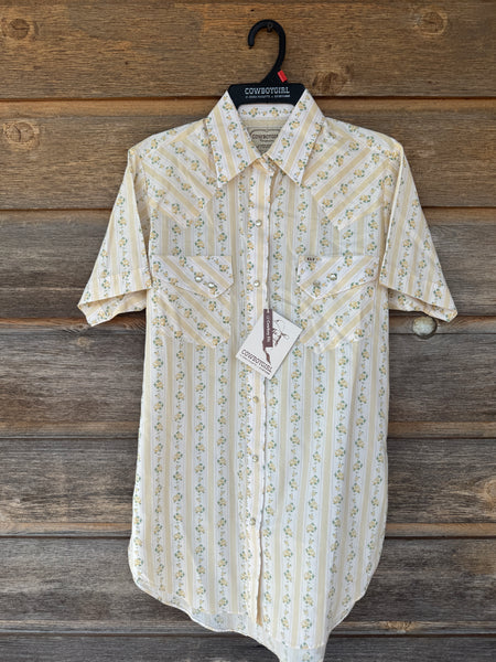 Cowboygirl Buttermilk Rose Shortsleeve
