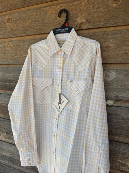 Cowboygirl Buttermilk Gingham Longsleeve