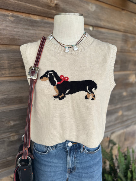 The Dachshund Sweater Tank