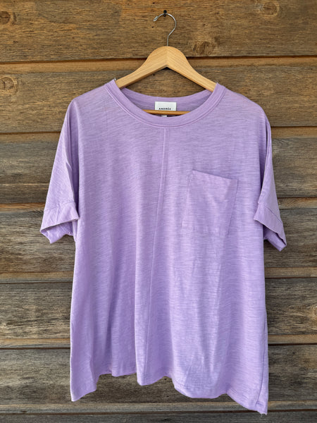 Lilac Oversized Top