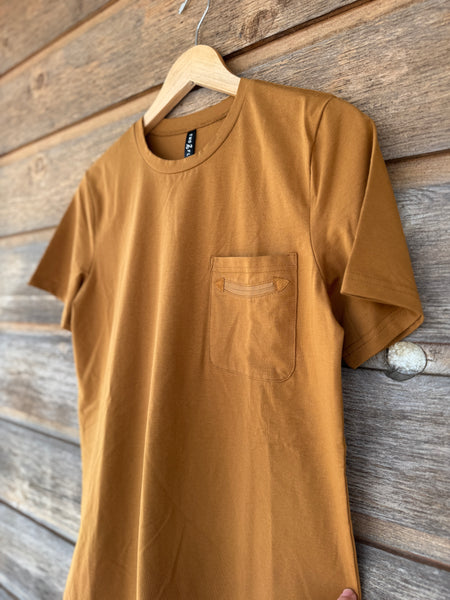 Smile Western Pocket Tee