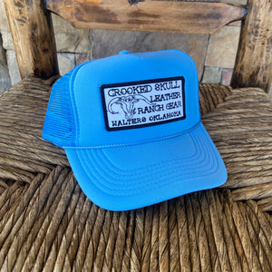 Logo Trucker Hat - Powder Blue
