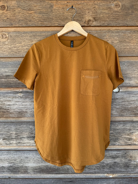 Smile Western Pocket Tee
