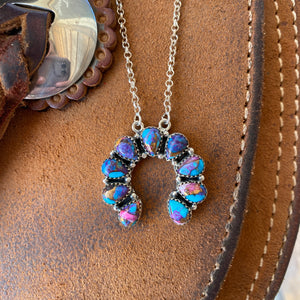 Purple Mojave Naja Necklace