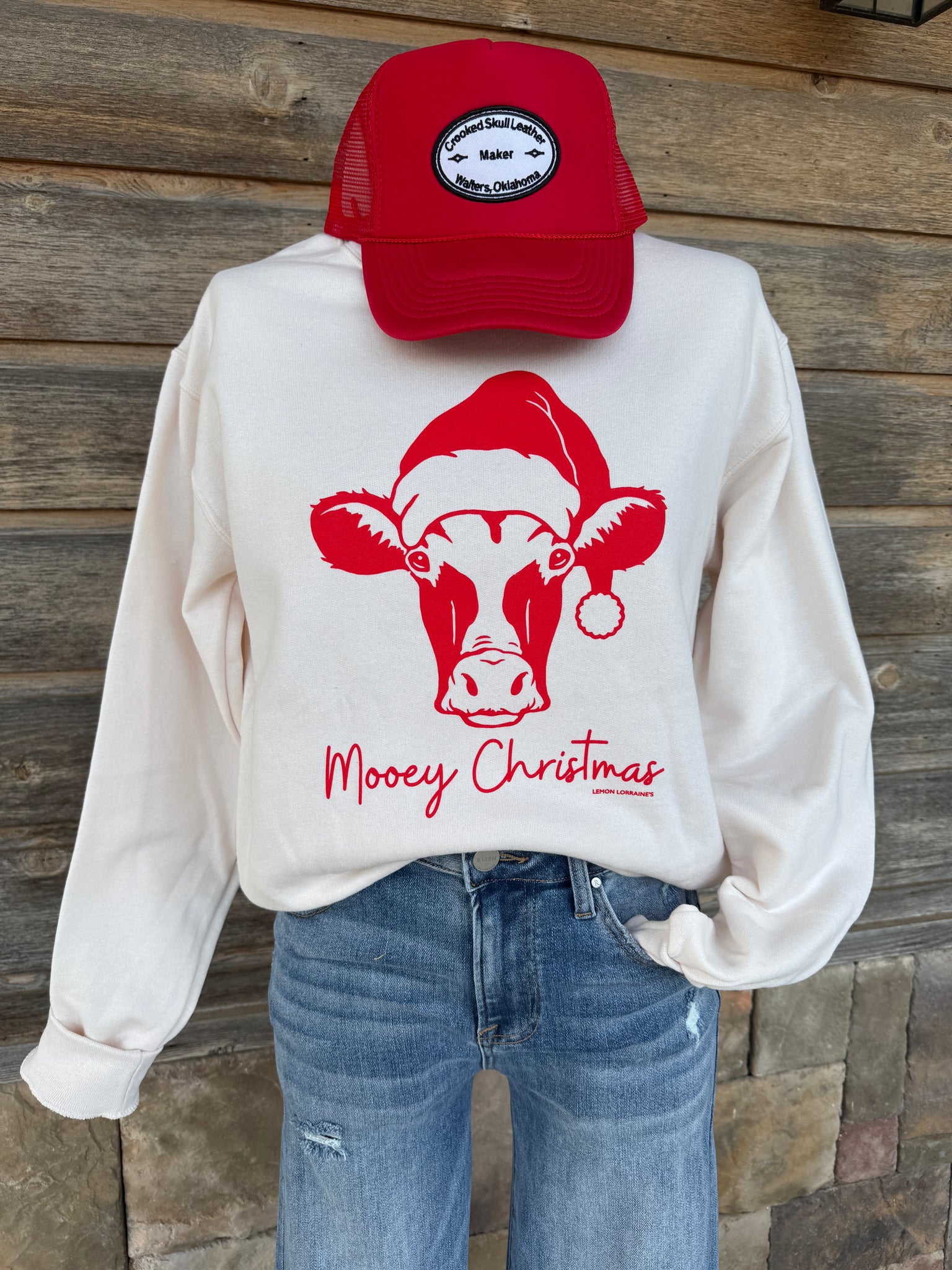 Mooey Christmas Sweatshirt