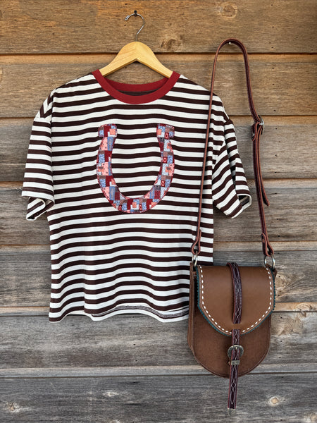 The Quilted Horseshoe Top
